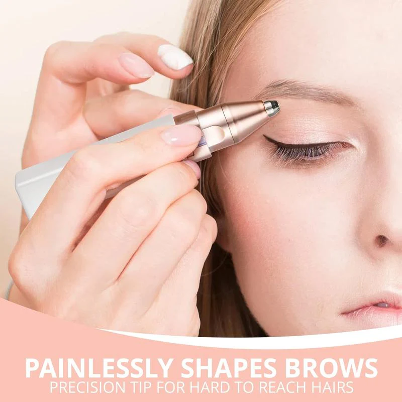 2-in-1 Women's Eyebrow and Facial Hair Removal Device - Image 3