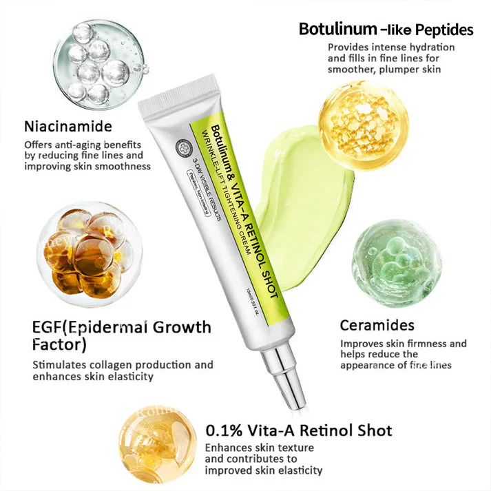 🔥Final 3 Hours: 70%OFF🔥 Botulinum & Vita-A Retinol Shot Wrinkle-Lift Tightening cream✨ - Image 10