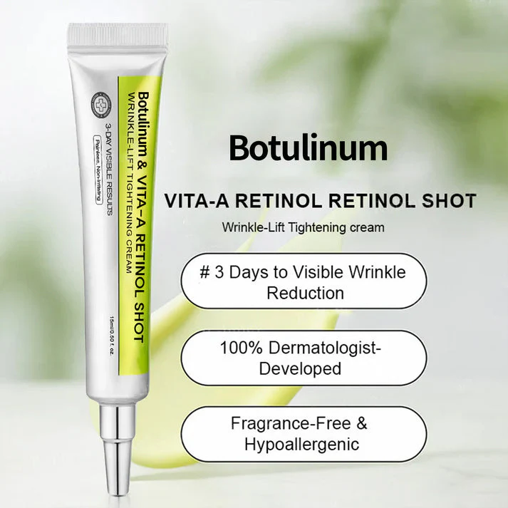 🔥Final 3 Hours: 70%OFF🔥 Botulinum & Vita-A Retinol Shot Wrinkle-Lift Tightening cream✨ - Image 11