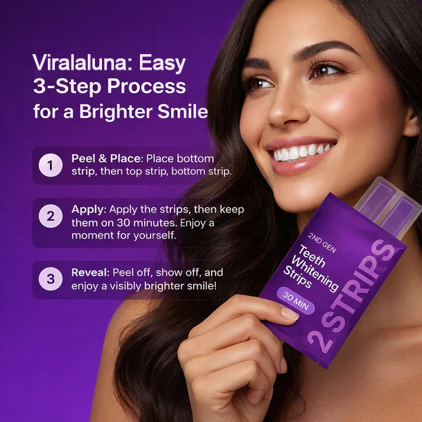 Viralaluna™ Color-Correct Whitening Strips - Image 4
