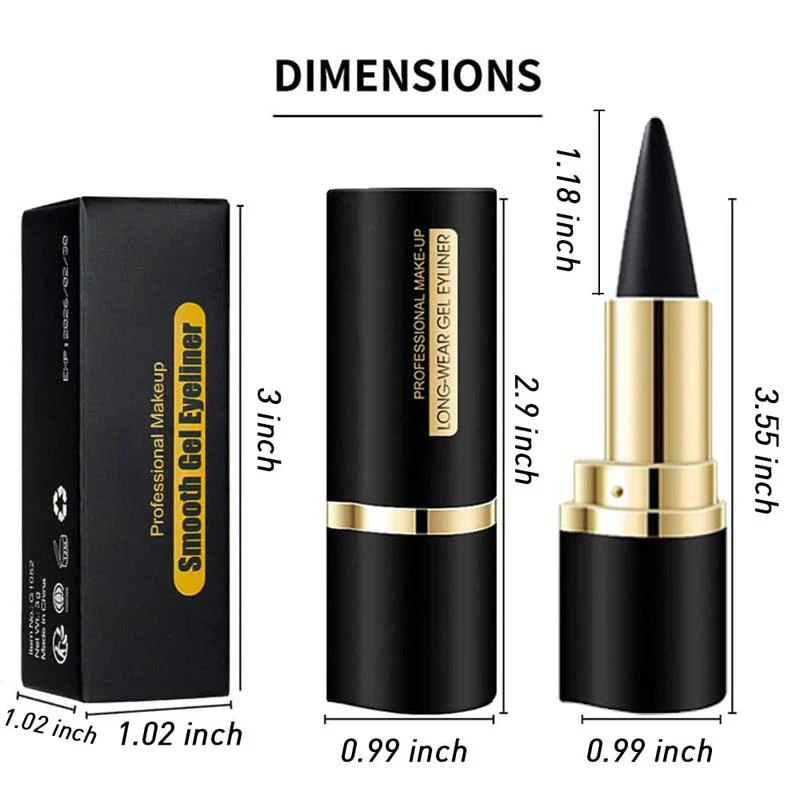 Natural Black Eyeliner Cream - Image 14