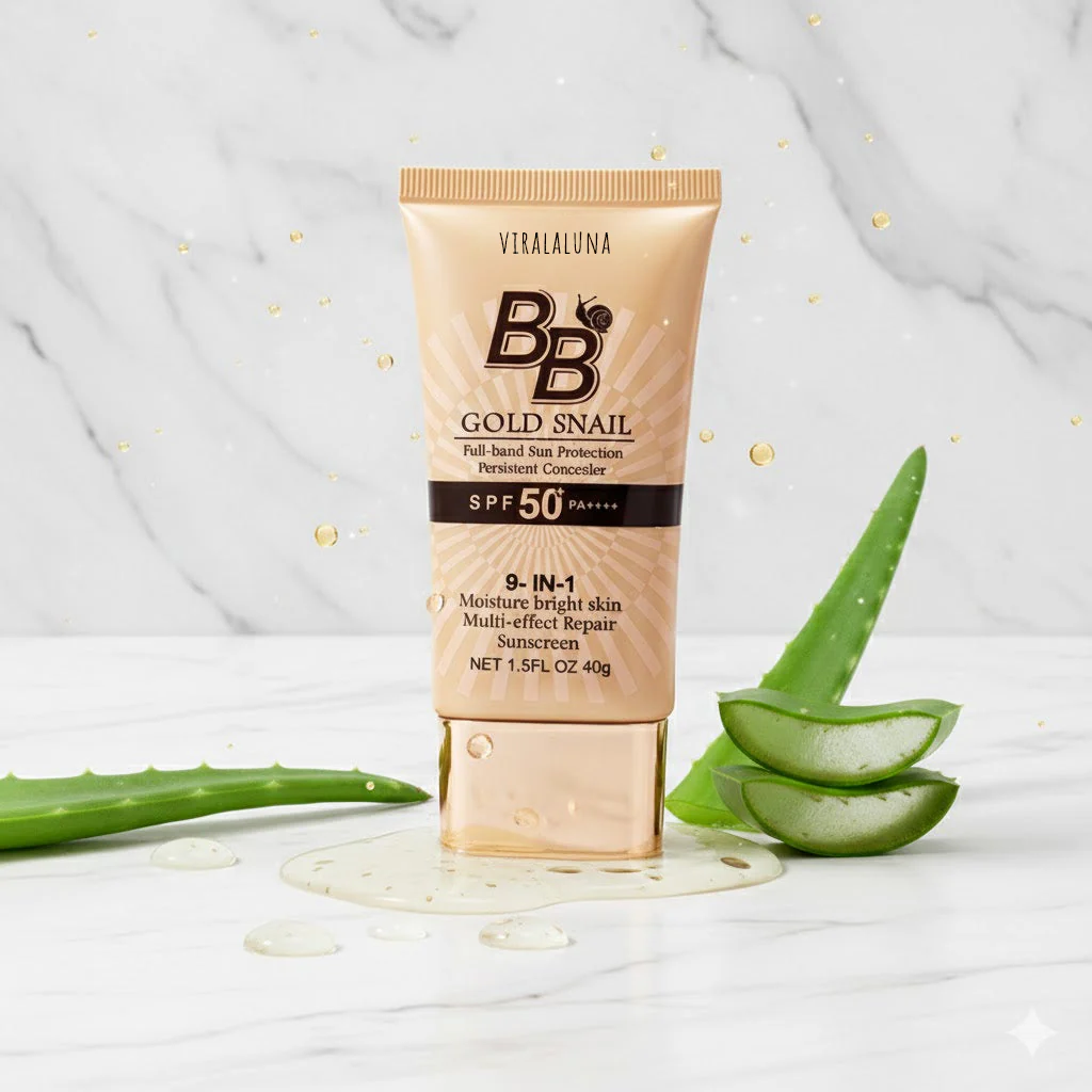 Viralaluna Gold Snail BB Cream | SPF50+ PA++++