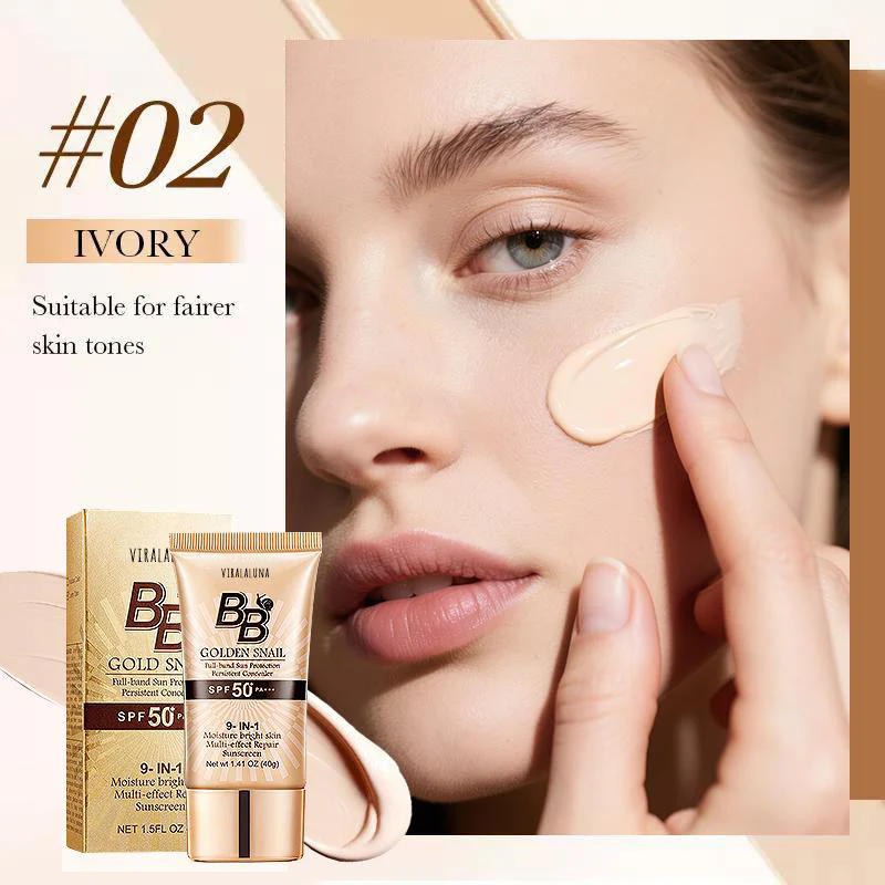 Viralaluna Gold Snail BB Cream | SPF50+ PA++++ - Image 8