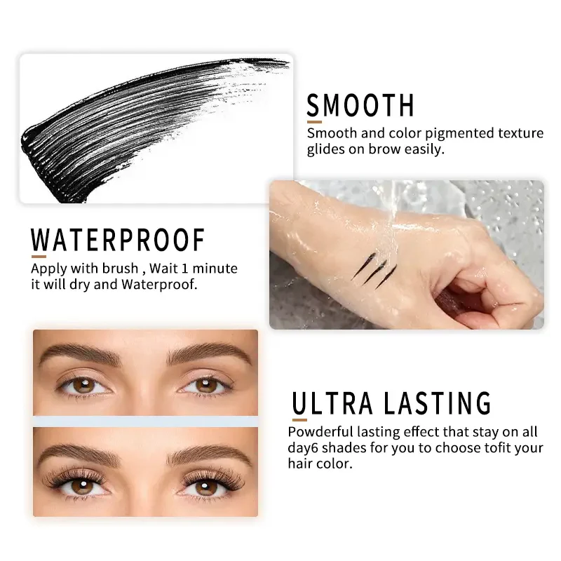 24-Hours Long-Lasting Waterproof Mascara - Image 2