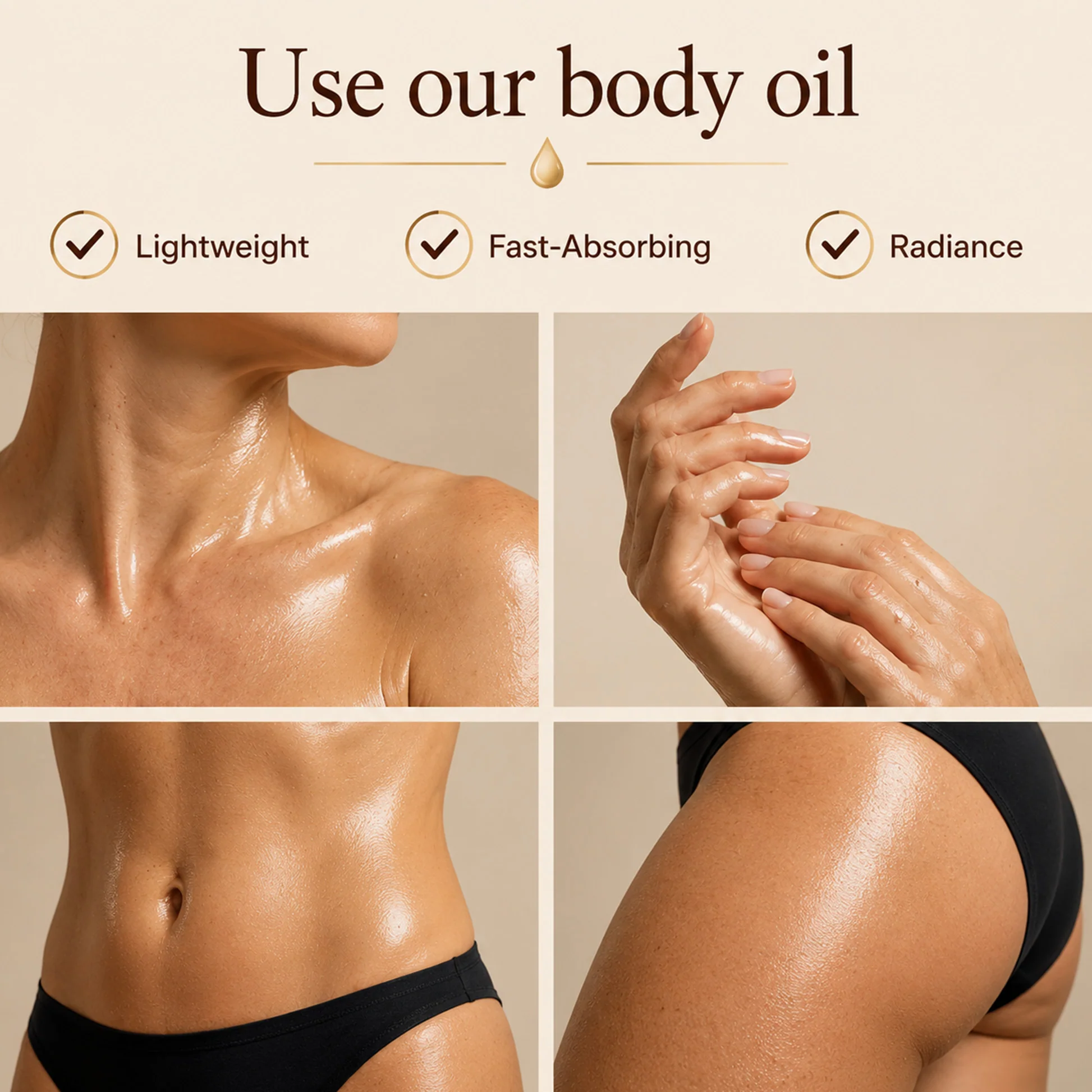 Viralaluna Glow Body Oil 100ml - Image 4