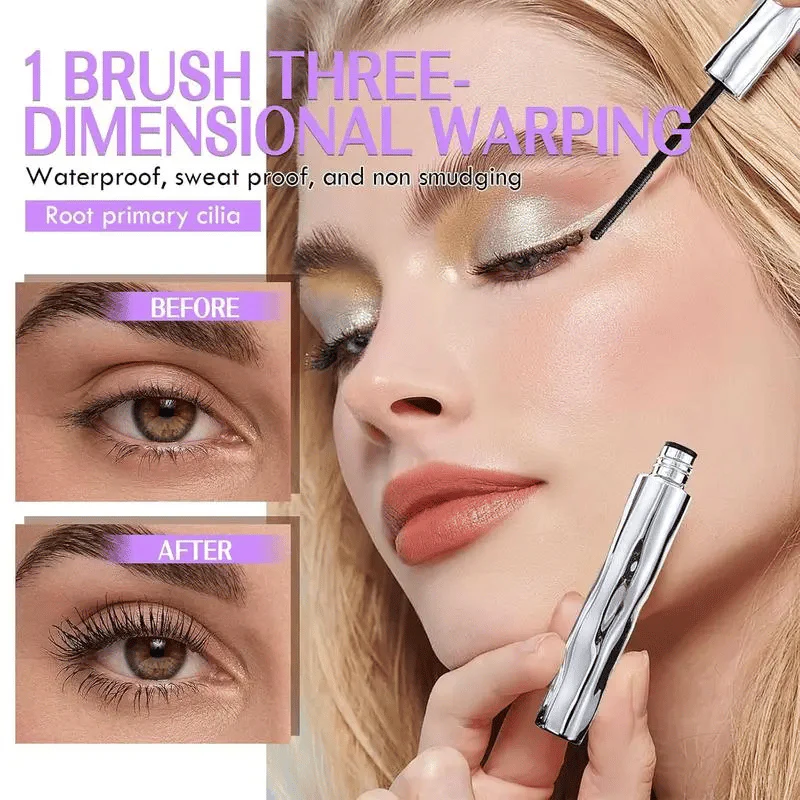 Waterproof & Sweatproof Lengthening & Curling Mascara - Image 3