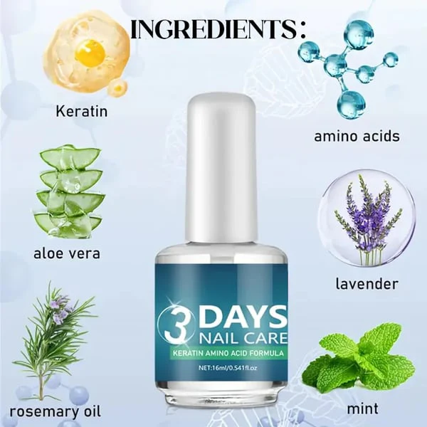 3 Days Nail Care - Keratin Amino Acid Formula - Image 5