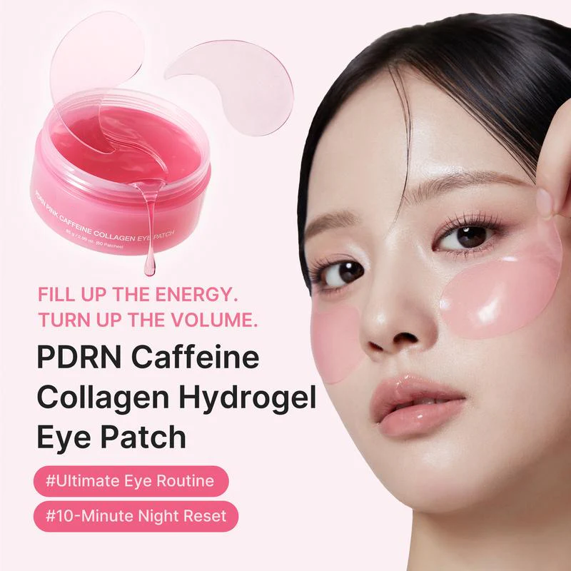 PDRN Pink Caffeine Collagen Eye Patch - Image 2