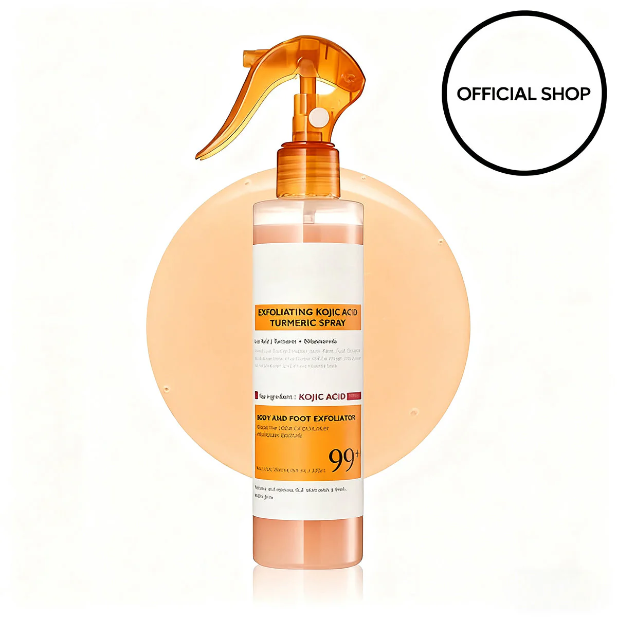 Viralaluna Peel Shot - Kojic + Turmeric Body Peel Spray - Image 8