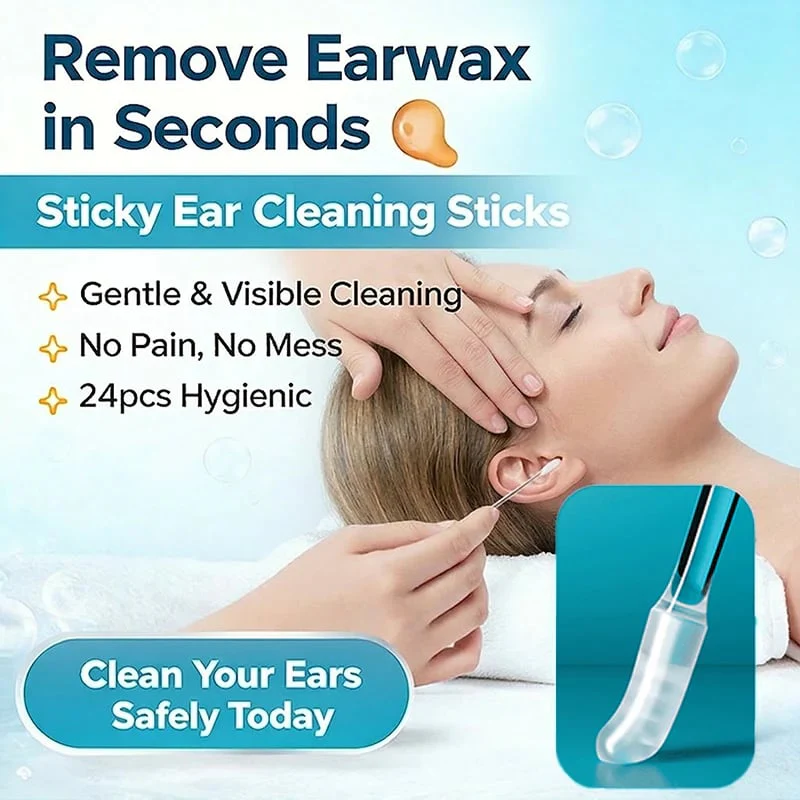 š„Last Day 49% OFF - Sticky Ear Cleaning Sticks ā Gentle, Visible Ear Care - Image 3