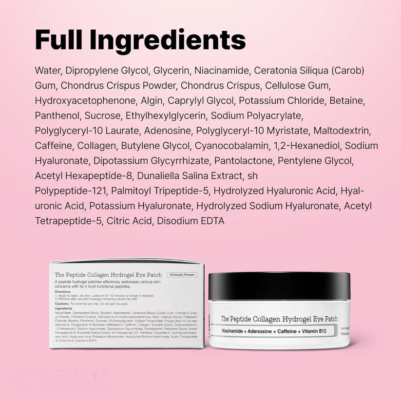 Viralaluna™ Peptide Collagen Hydrogel Eye Patch - Image 6
