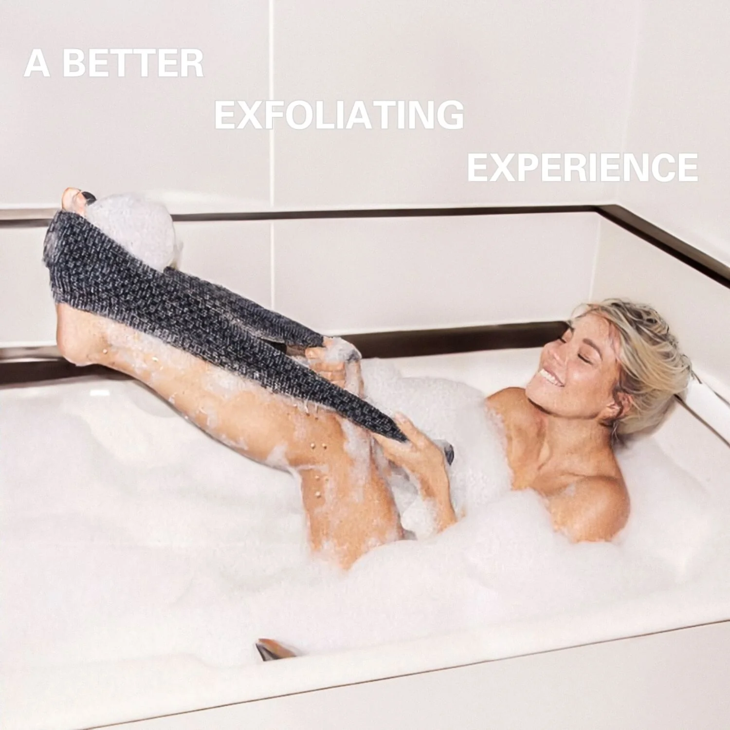 Viralaluna Exfoliating Antibacterial Shower Towel - Image 6