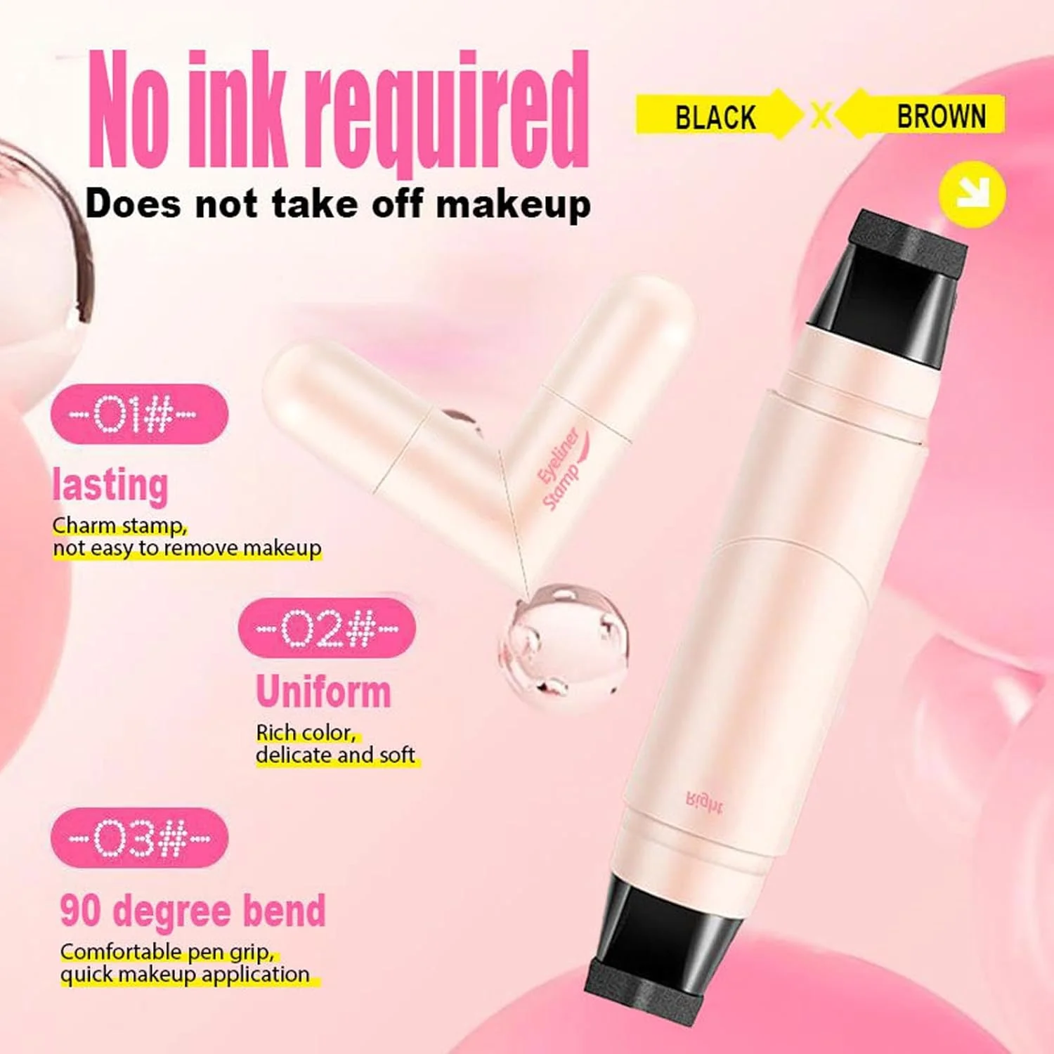 Waterproof Winged Eyeliner Stamp - Image 3