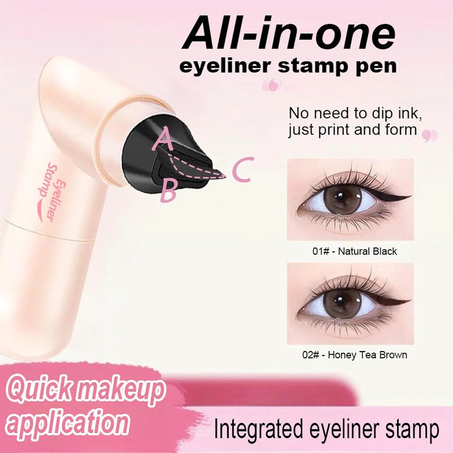 Waterproof Winged Eyeliner Stamp - Image 9