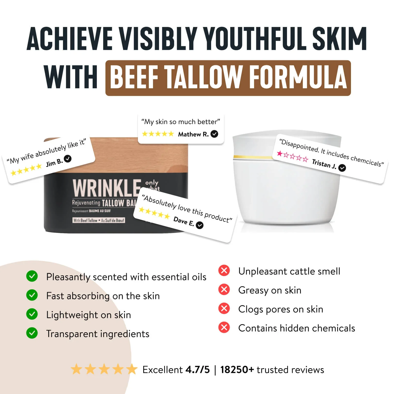 Wrinkle Defense Tallow Balm - Image 4